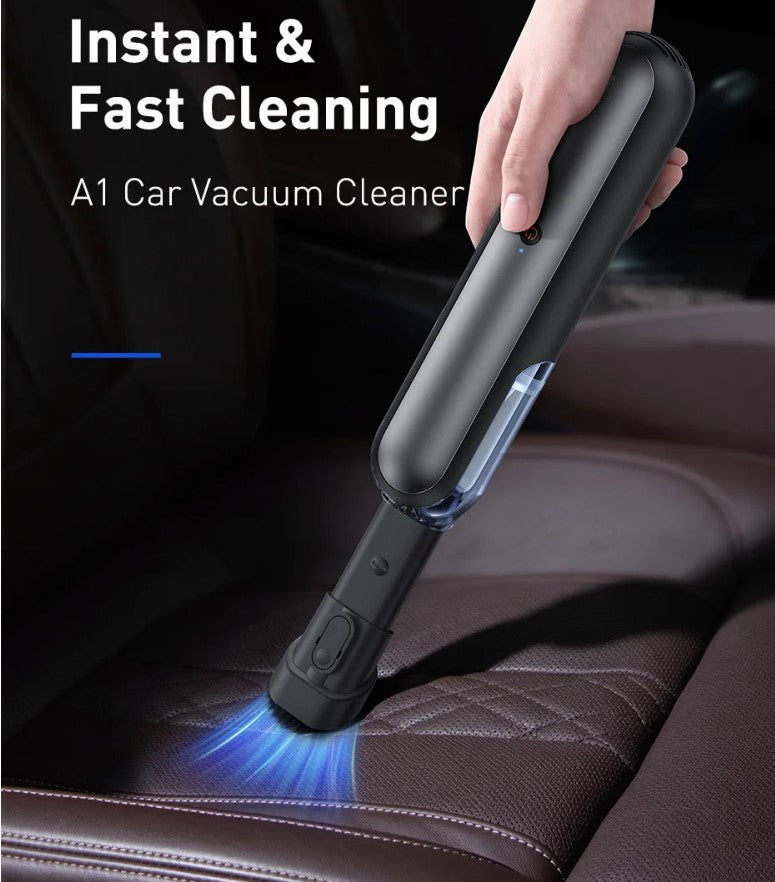 Baseus A1 Car Vacuum Cleaner 4000Pa Wireless Vacuum For Car Home Cleaning - White_2
